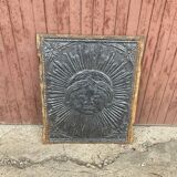 Fireplace plate