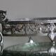 English silver table centerpiece