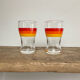 6 vintage glasses "Vabé"