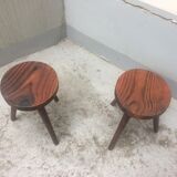Pair of vintage stools