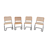 Lot de 4 chaises 1950