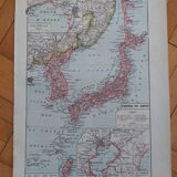 Old map of Japan