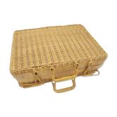 Valise en osier