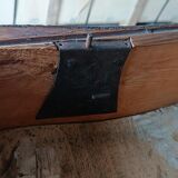 Antique veneered and inlaid commode, 18th century, Northern Italy.