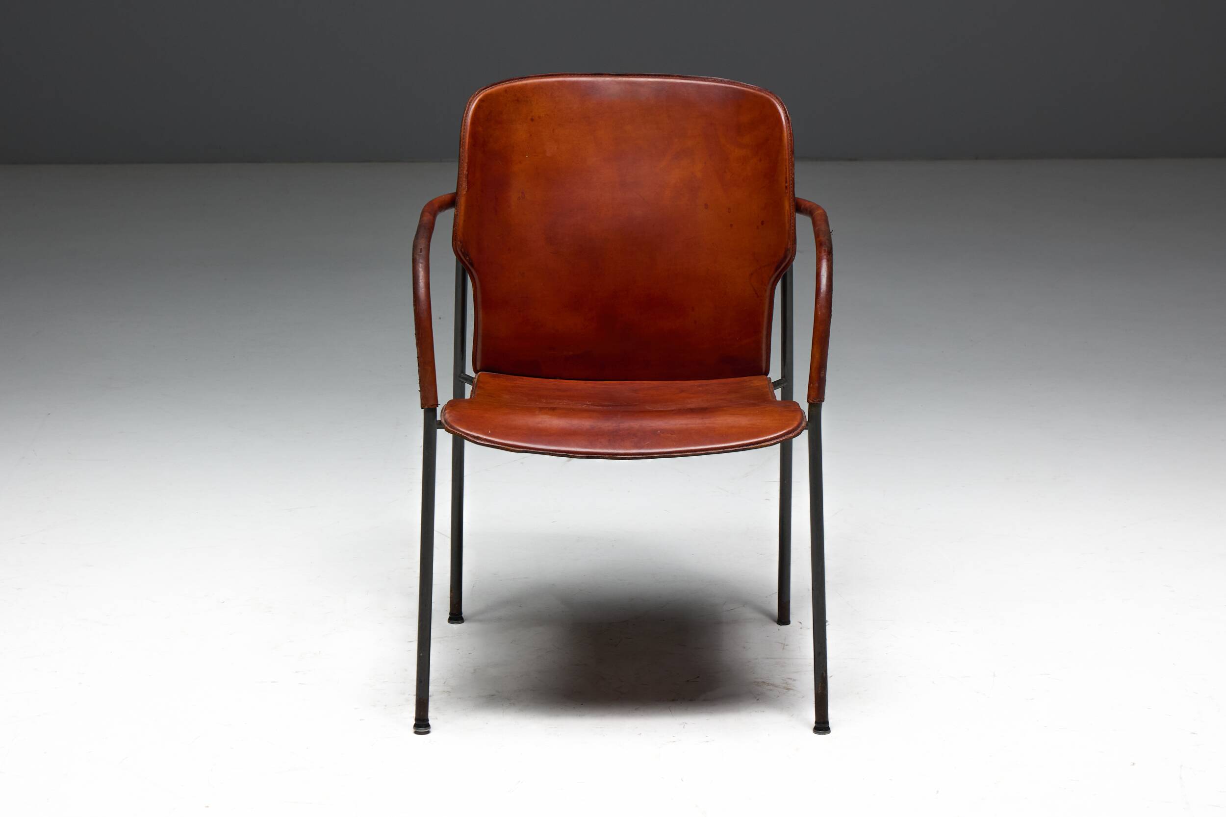 "Lalanda" armchairs by Gianfranco Frattini, Spain, 1980s