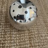Christofle-Gio Ponti silver ball vase/flower holder