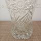 Large crystal vase