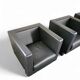 4 x Black Leather Poltrona Frau Moji Armchairs / sofa by Shigeru Uchida