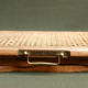 Tabouret pliable canné