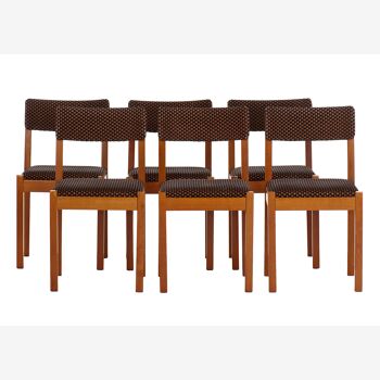 6 chairs Baumann vintage 1970