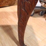19th century carved center table