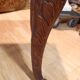 19th century carved center table