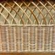 Vintage 1960s rattan toy chest