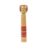 Large Kokeshi Doll XL Size Hand Painted Wood Japan Showa 48cm