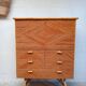 Bamboo and rattan secretary 50s / 60s