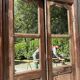 Old double-leaf door - mirror