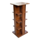 Wooden revolving bookcase