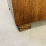 Art Deco bedside table, wood, end table