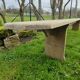 Paire de bancs vintage 3m