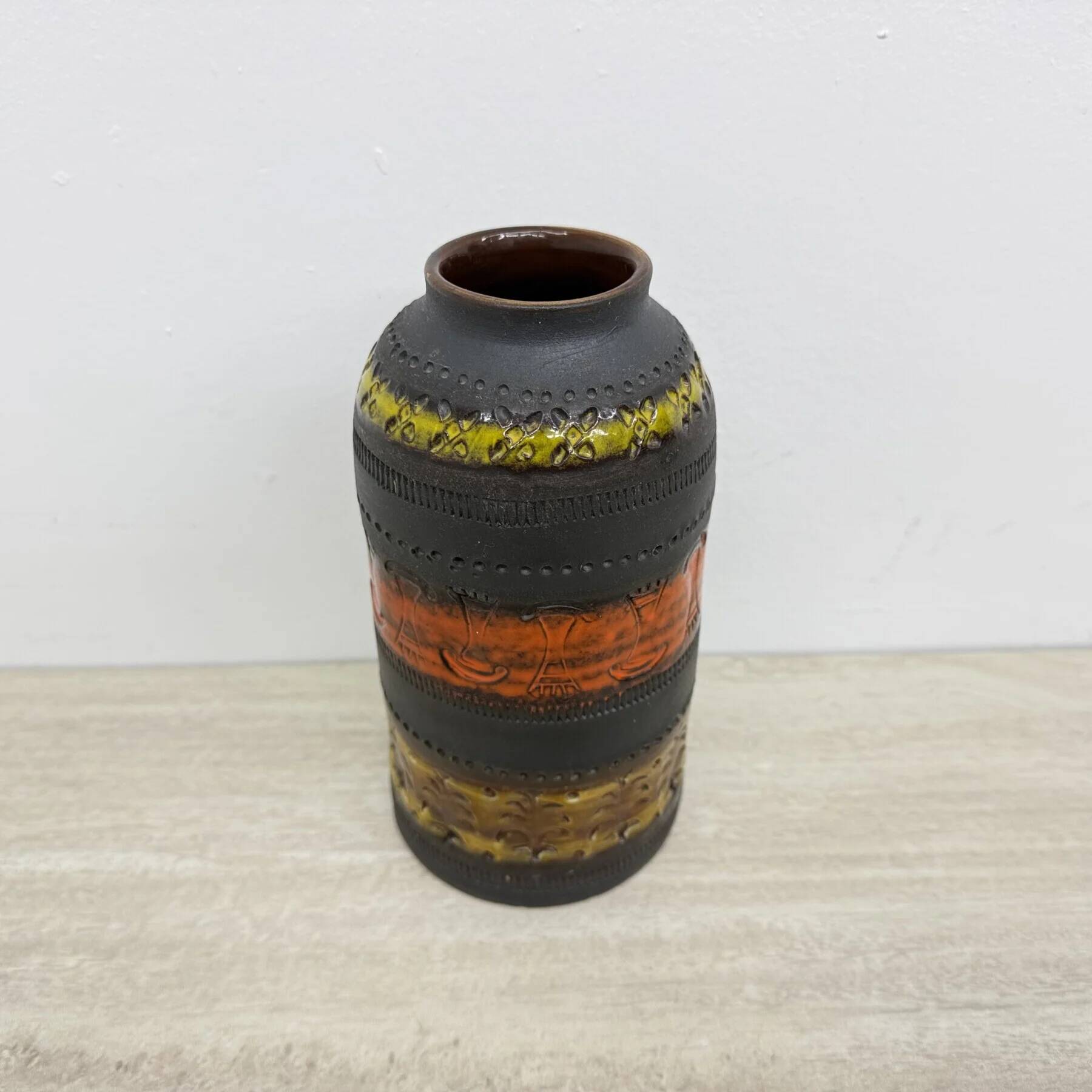Mid-century Bitossi Genovese Aldo Londi vase Italy, 1970s