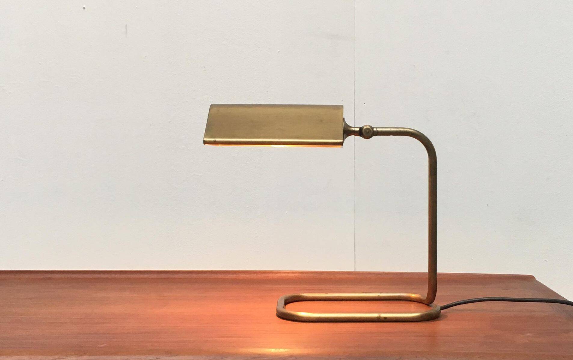 Hollywood Regency table lamp by Florian Schulz, 1970s