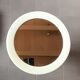 Round plastic mirror 70s
