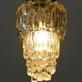 Glashütte Limburg hanging lamp, 60s