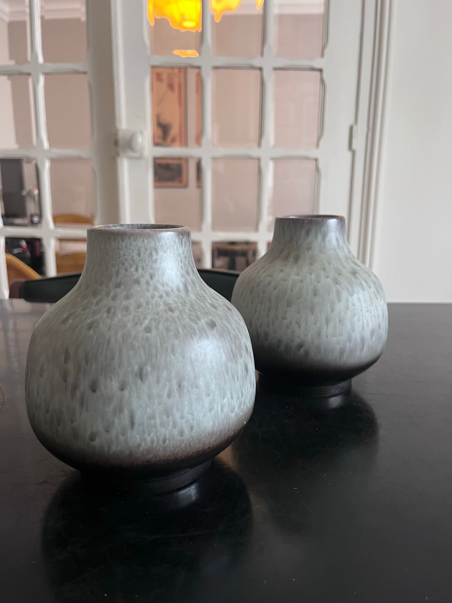 Pair of ceramic vases