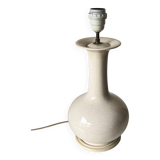 Vintage cracked glazed ceramic lamp – 1970s