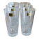 6 glasses Scotland of 28 cl