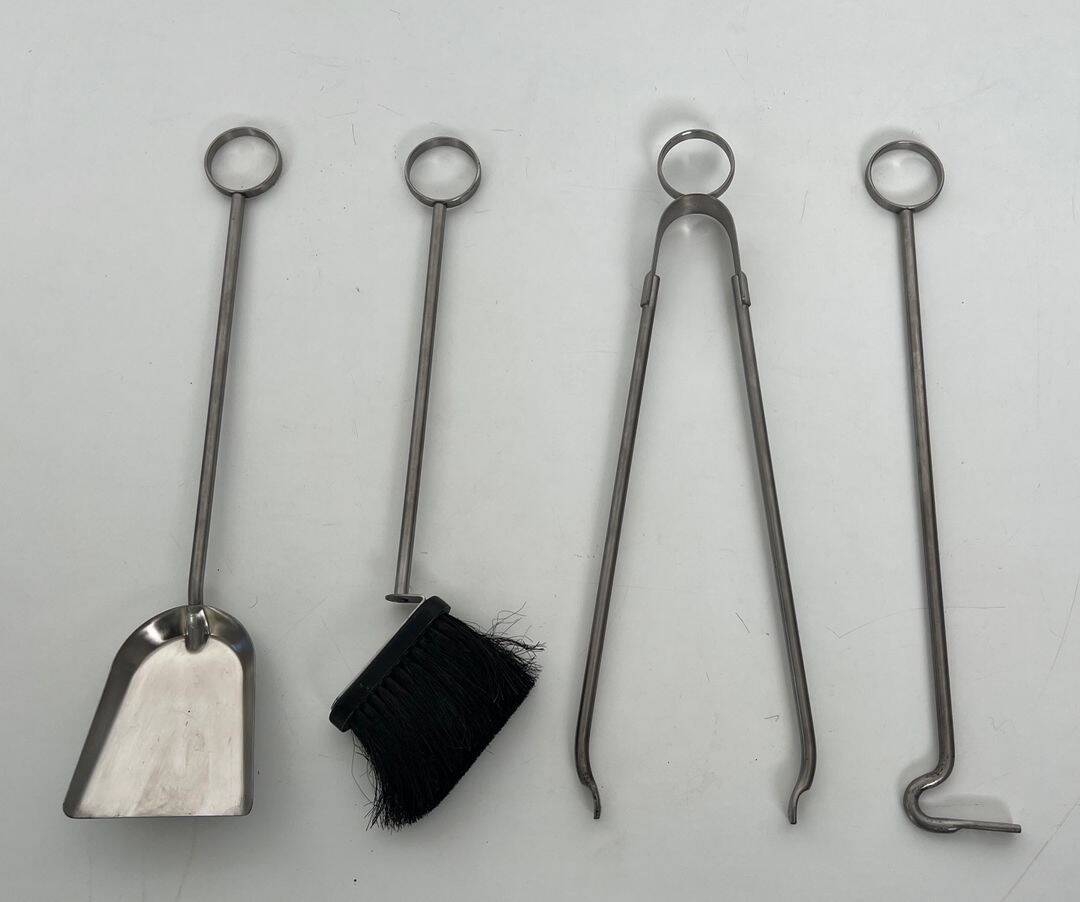Fire Design Necessity with Tempered Glass and Chrome Tools