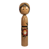 Kokeshi doll by Mrs. Sato Kozon vintage Japan 1960-70