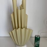 Vintage 1970s Georgia Jacob Corolle lamp, yellow-flavored - 51 cm