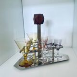 Art Deco liqueur service