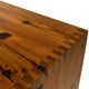 Table d'appoint vintage Ate Van Apeldoorn, pin, années 1970