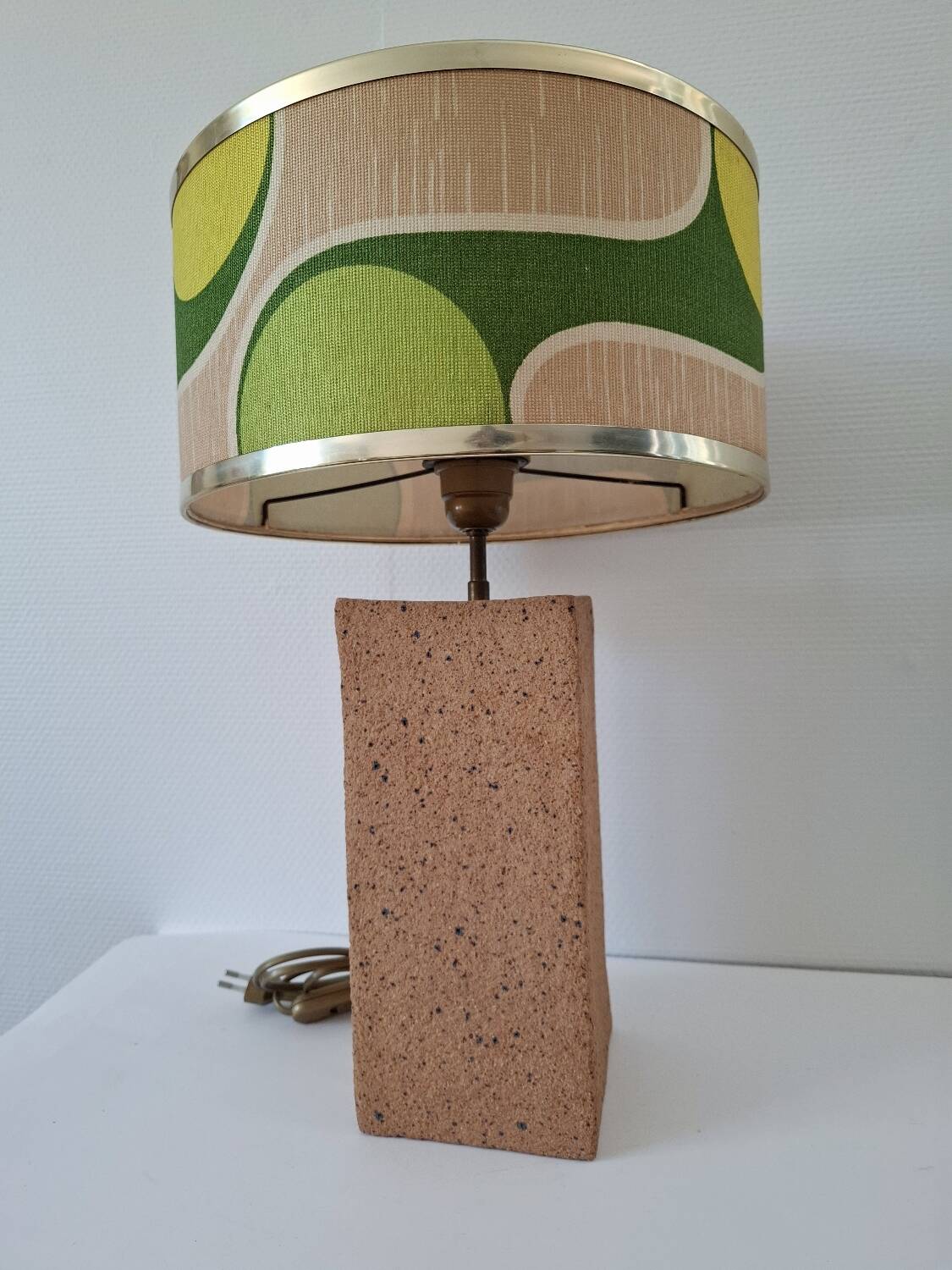 Lampe en céramique 70's