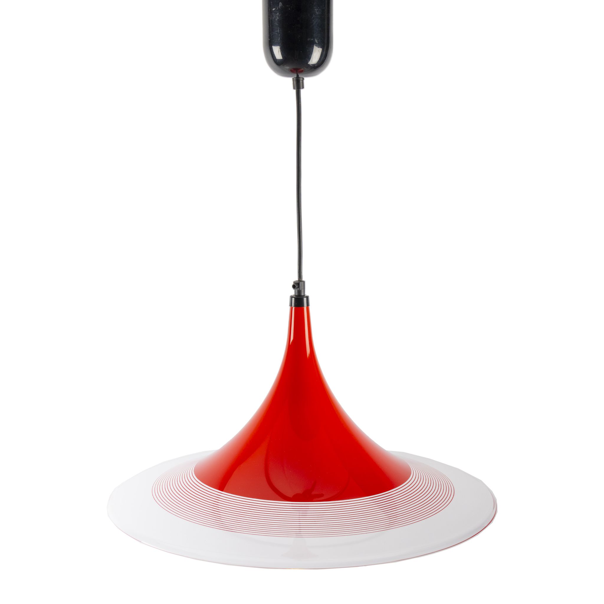Lampe red acrylic witch’s hat