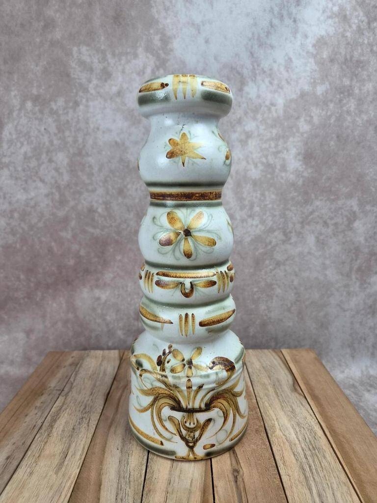 Large candlestick vase Keraluc Quimper Bo4 decor G6 – Georges Allier