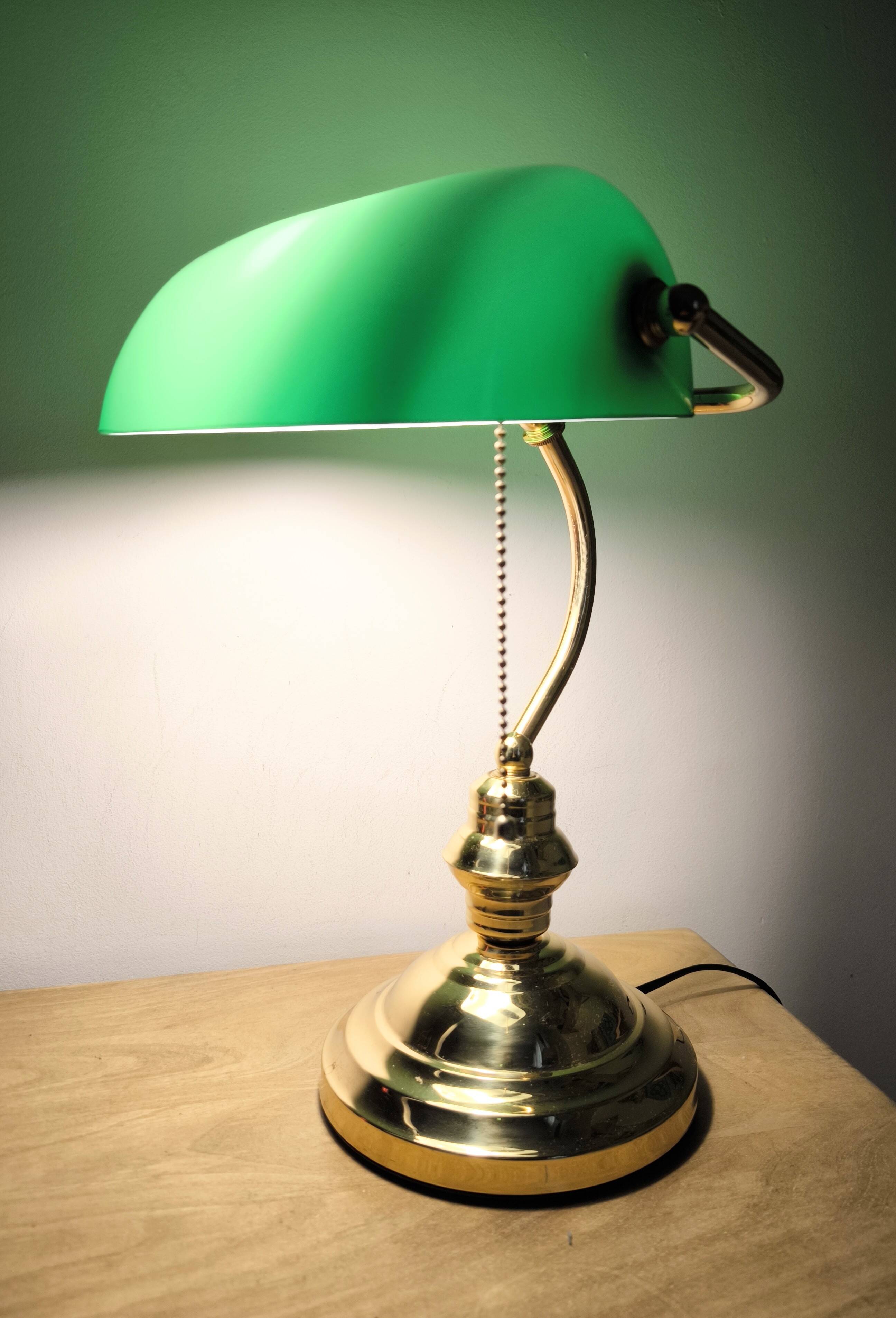 Siglo XX media bank lamp