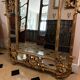 Large Louis XV style gilded wood mirror, late 18th century