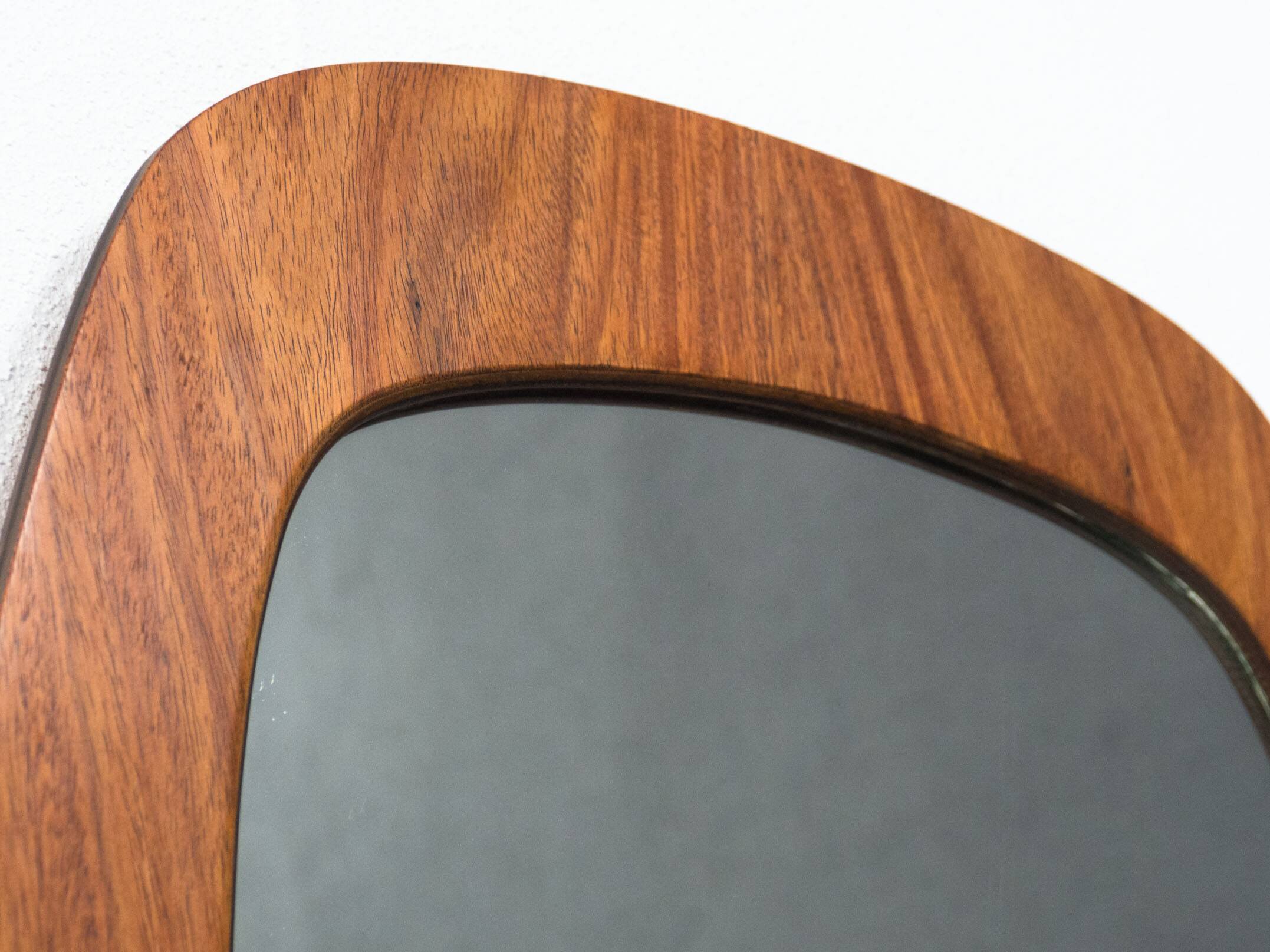 Vintage mahogany mirror