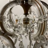 Large Crystal Maria Teresa Chandelier 1950's