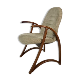 Scandinavian modernist armchair 70's