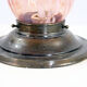 Glass and brass ceiling lamp 50s