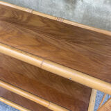 Vintage rattan standing