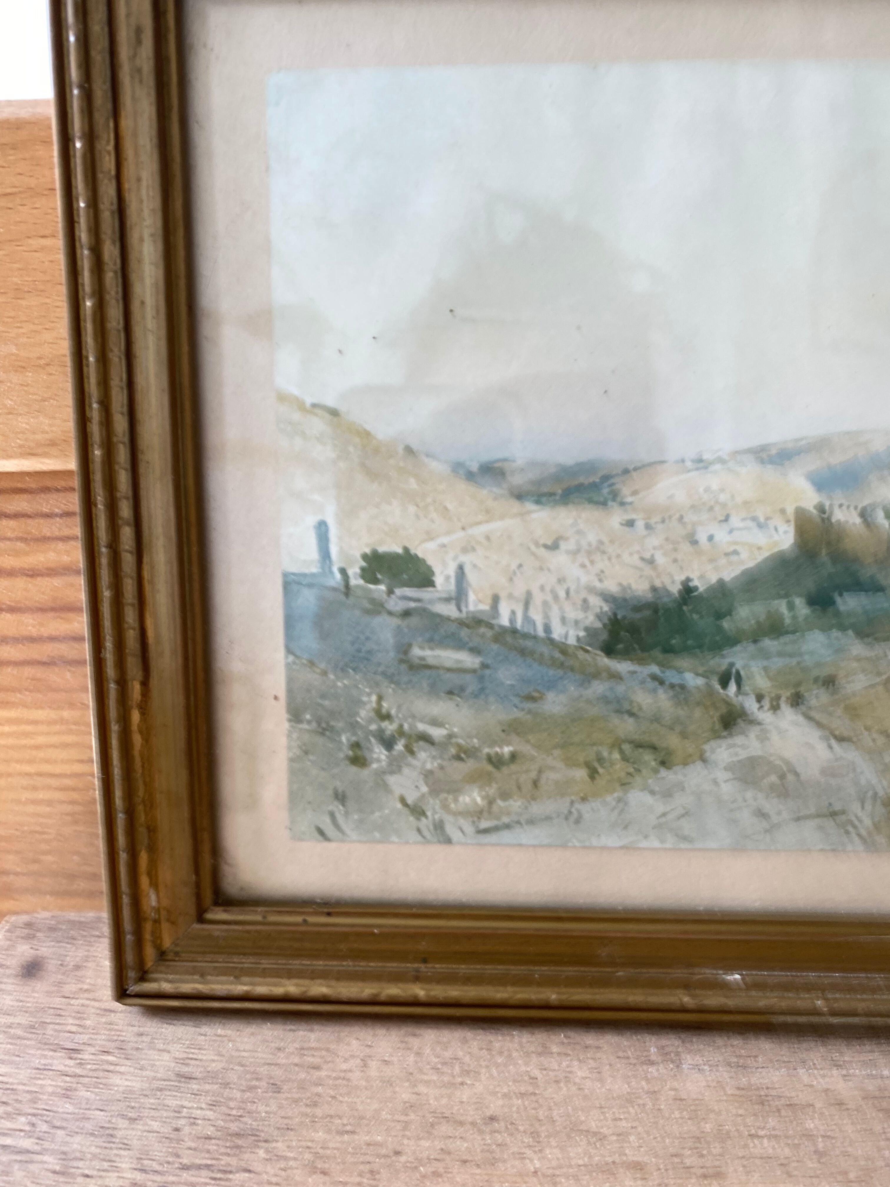 Gold frame