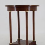 1930s Secession Mahogany Round Side Table