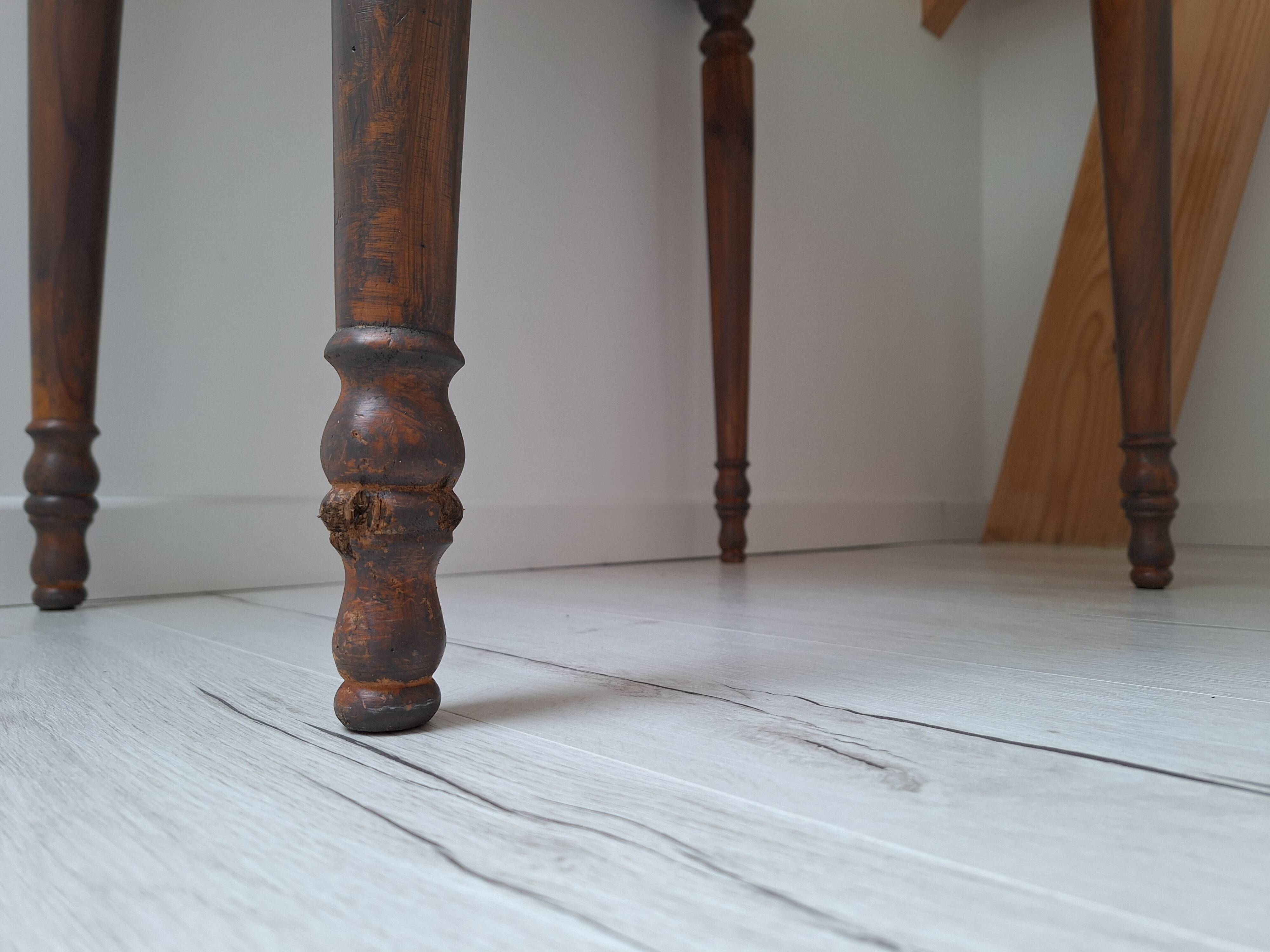 Solid wood desk / side table