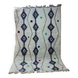 Traditional handmade Beni Ouarin rug size 150 x 250 cm