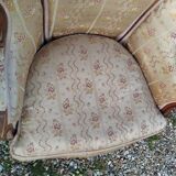 Paire de fauteuils anciens style louis xv